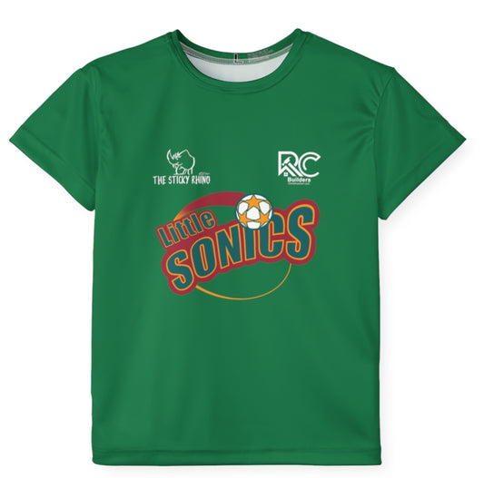 Little Sonics Youth Soccer Jersey - Green