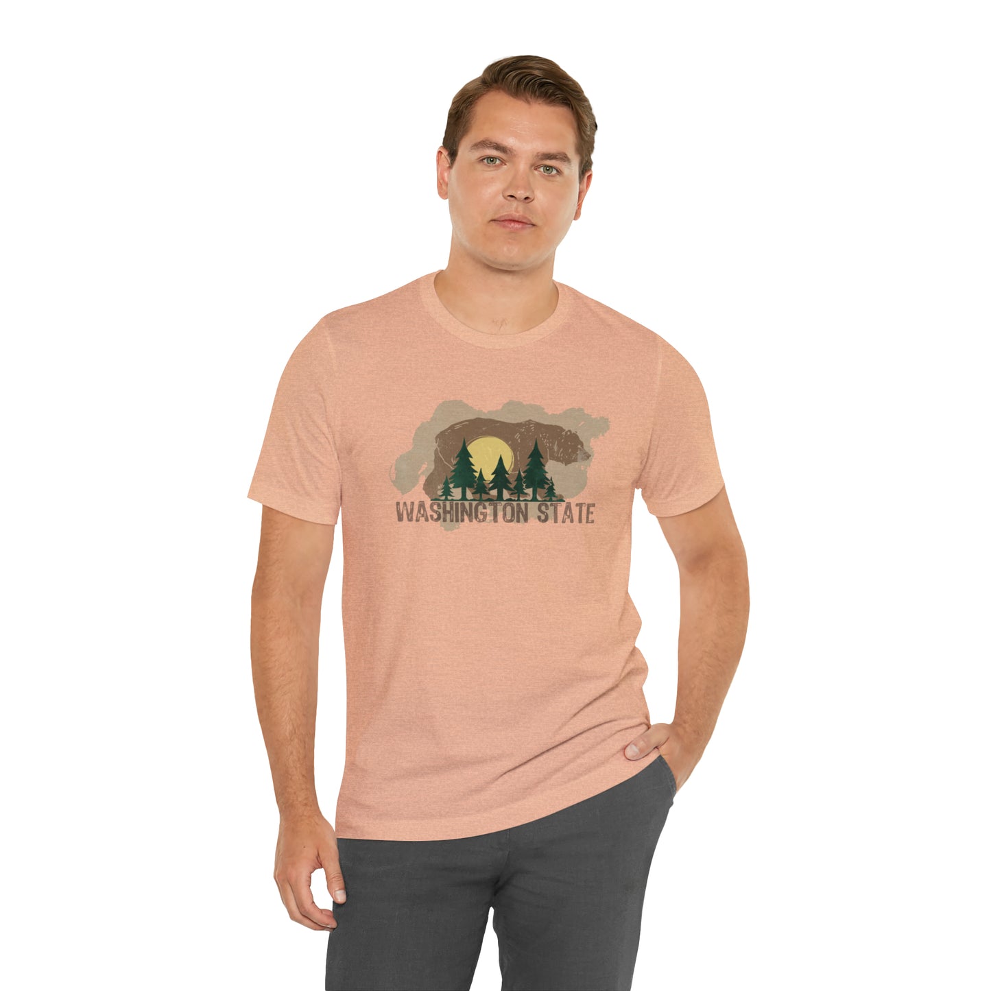 Washington State Grizzly Tee