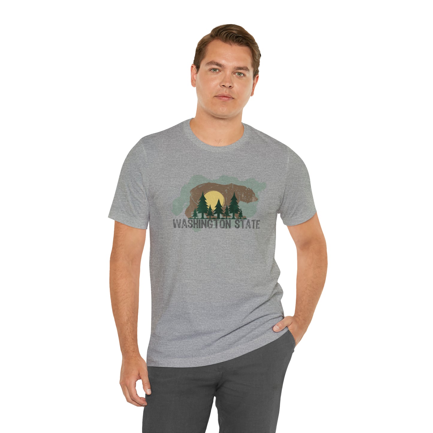 Washington State Grizzly Tee