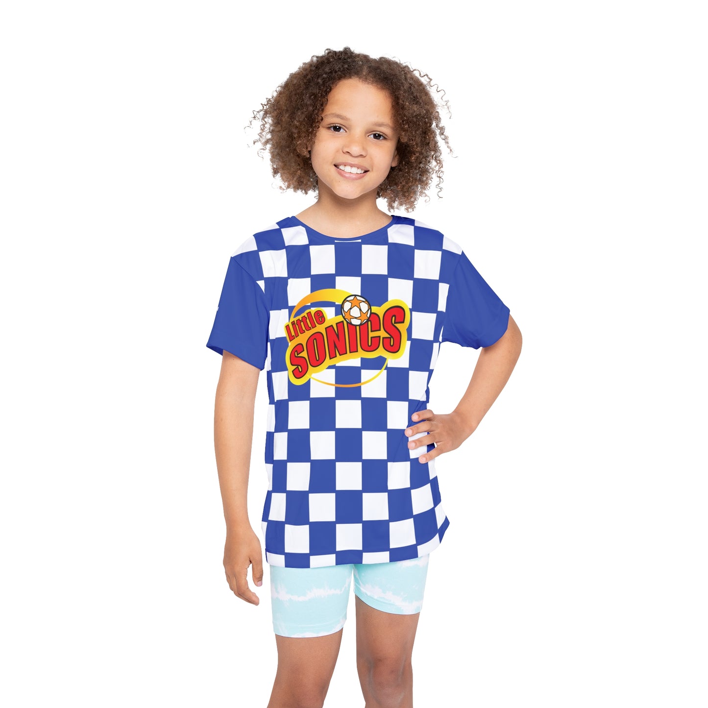 Little Sonics-Check Pattern (Kids Jersey)