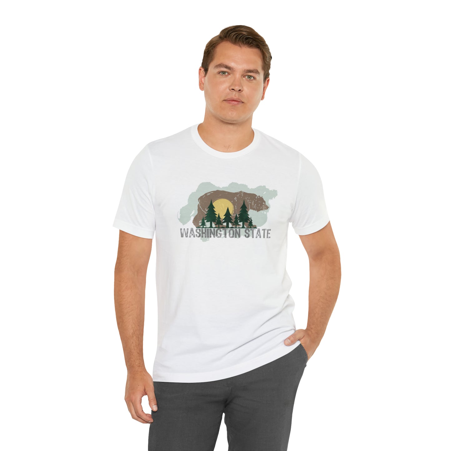 Washington State Grizzly Tee