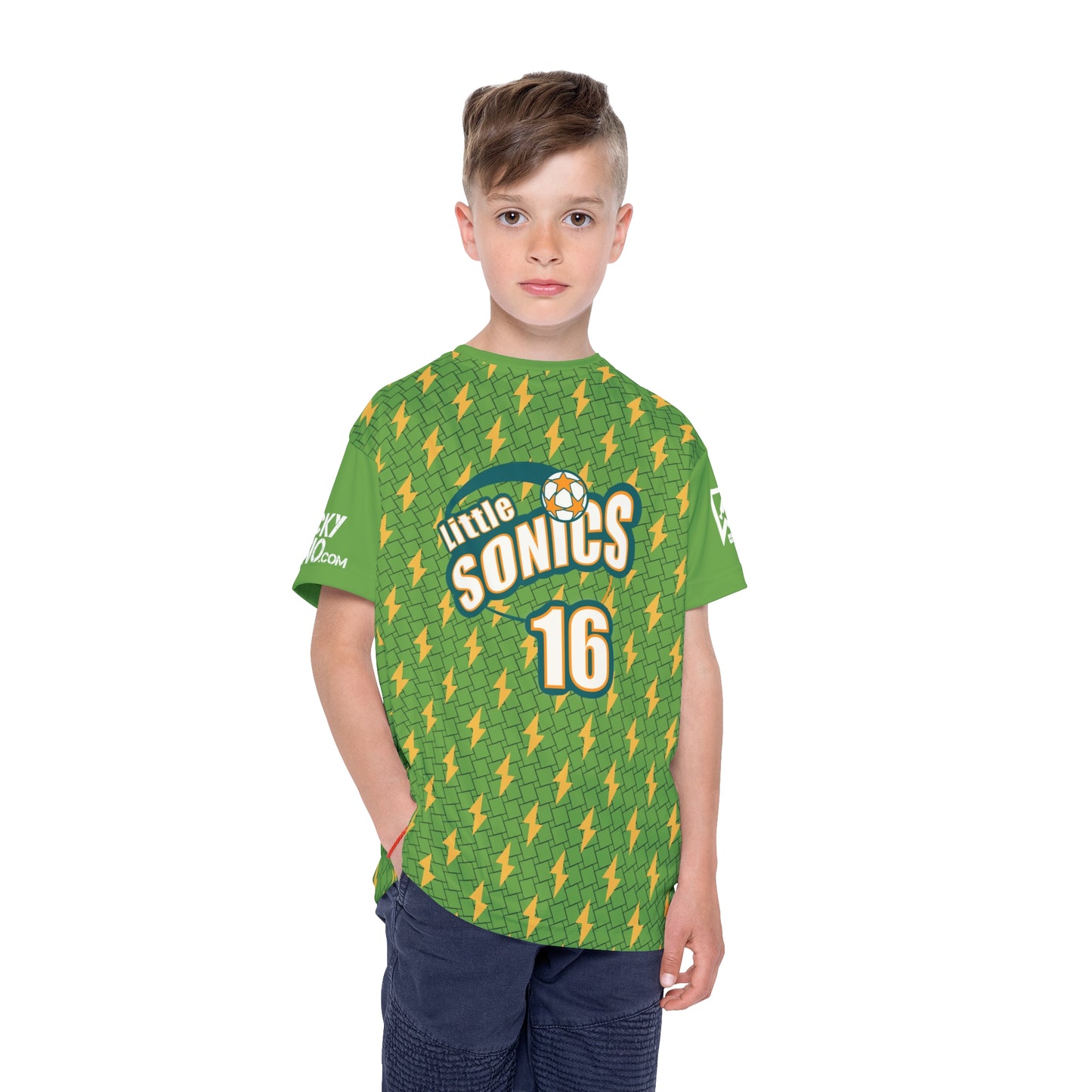 16 Little Sonics Kids Jersey