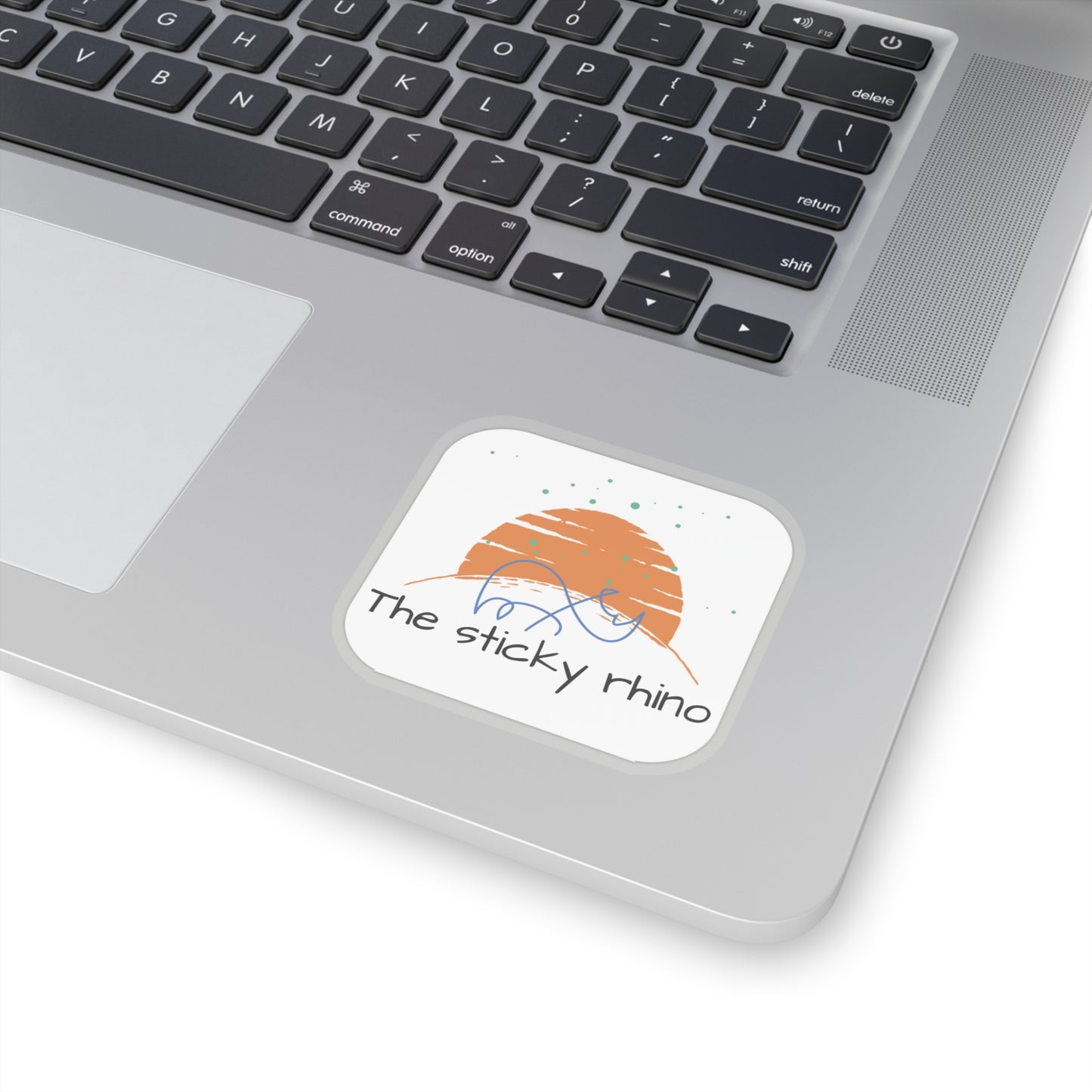 Sticky rhino sticker