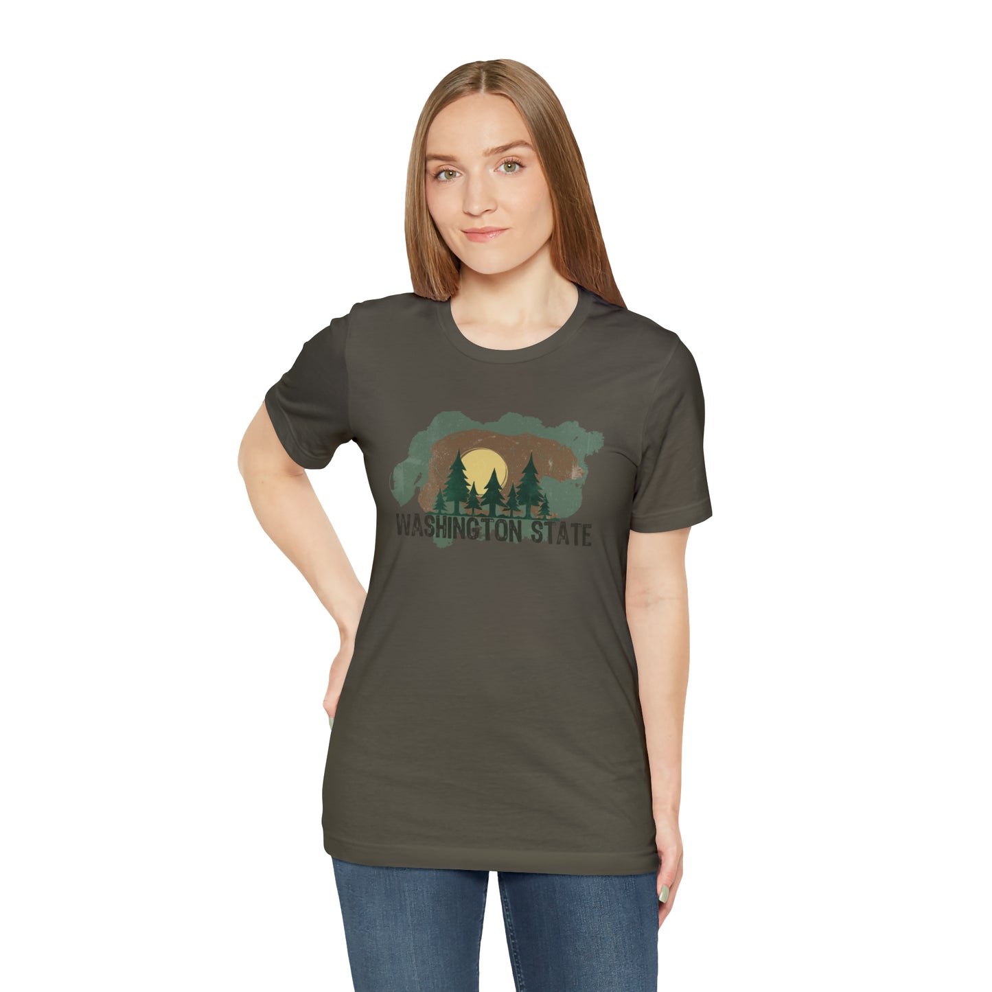 Washington State Grizzly Tee