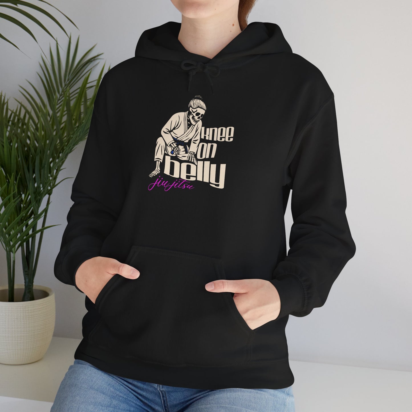 BJJ: Knee On Belly Hooded Sweatshirt
