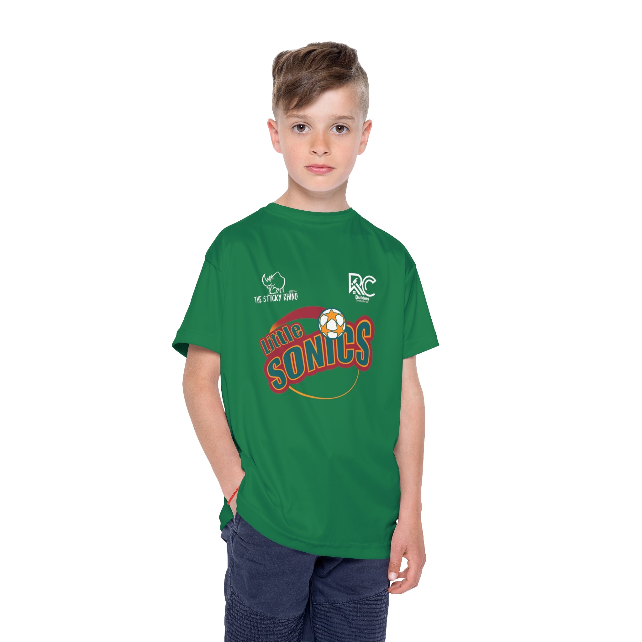 Little Sonics Red Log Kids Jersey