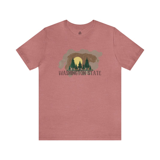 Washington State Grizzly Tee