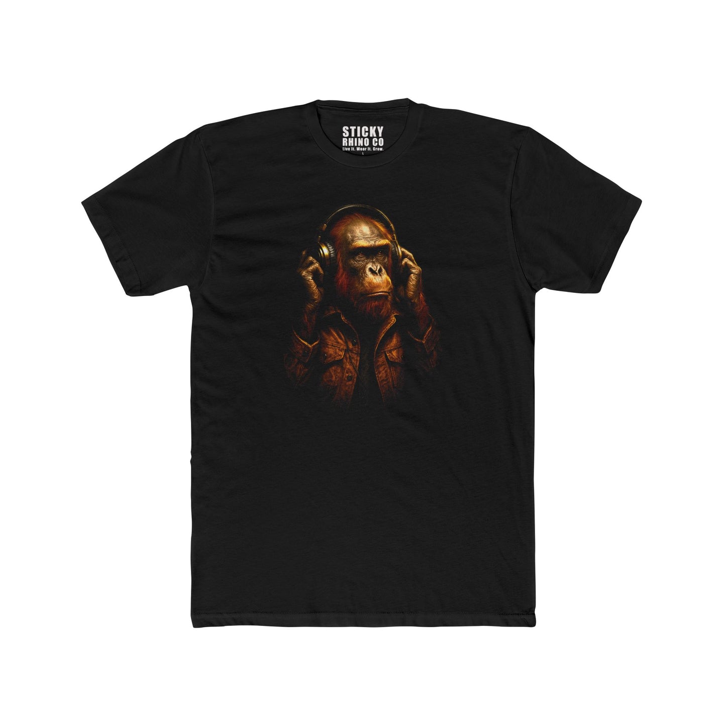 Gorilla Lost in the Beat Tee