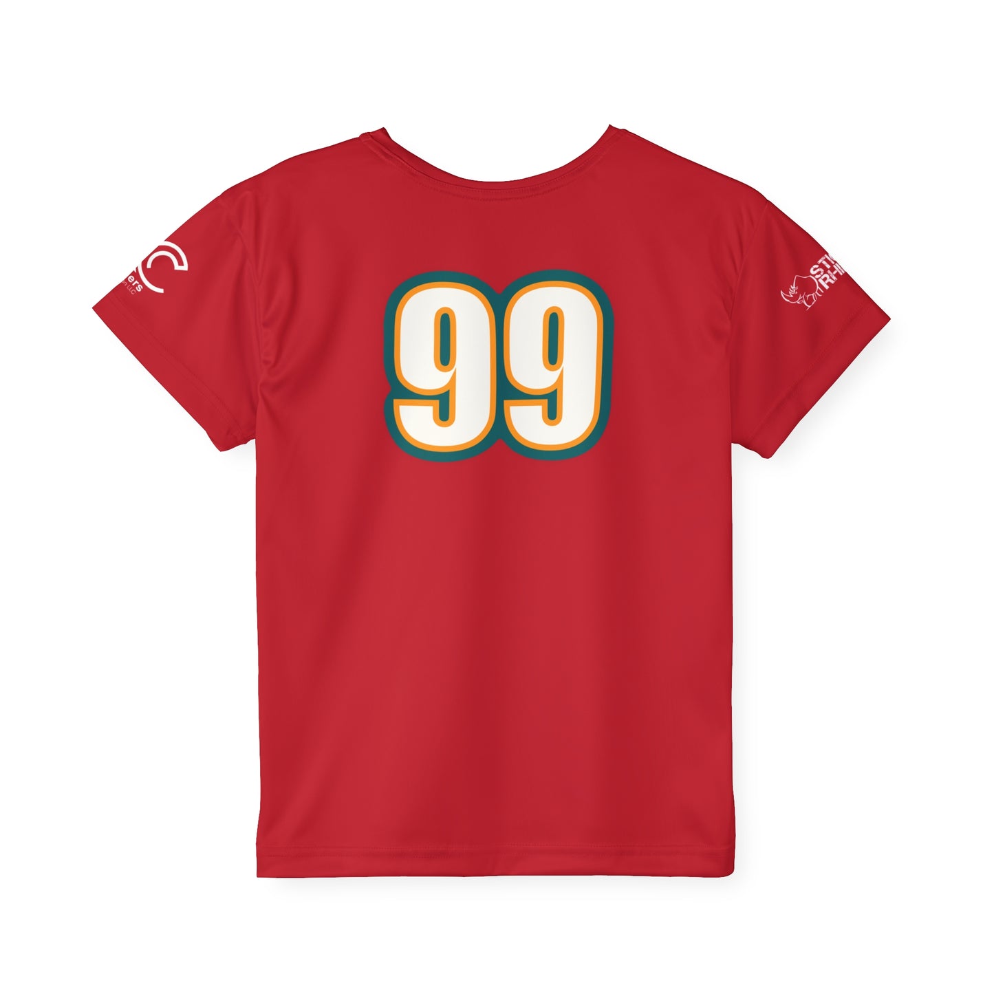 99 Red Kids Sports Jersey (AOP)